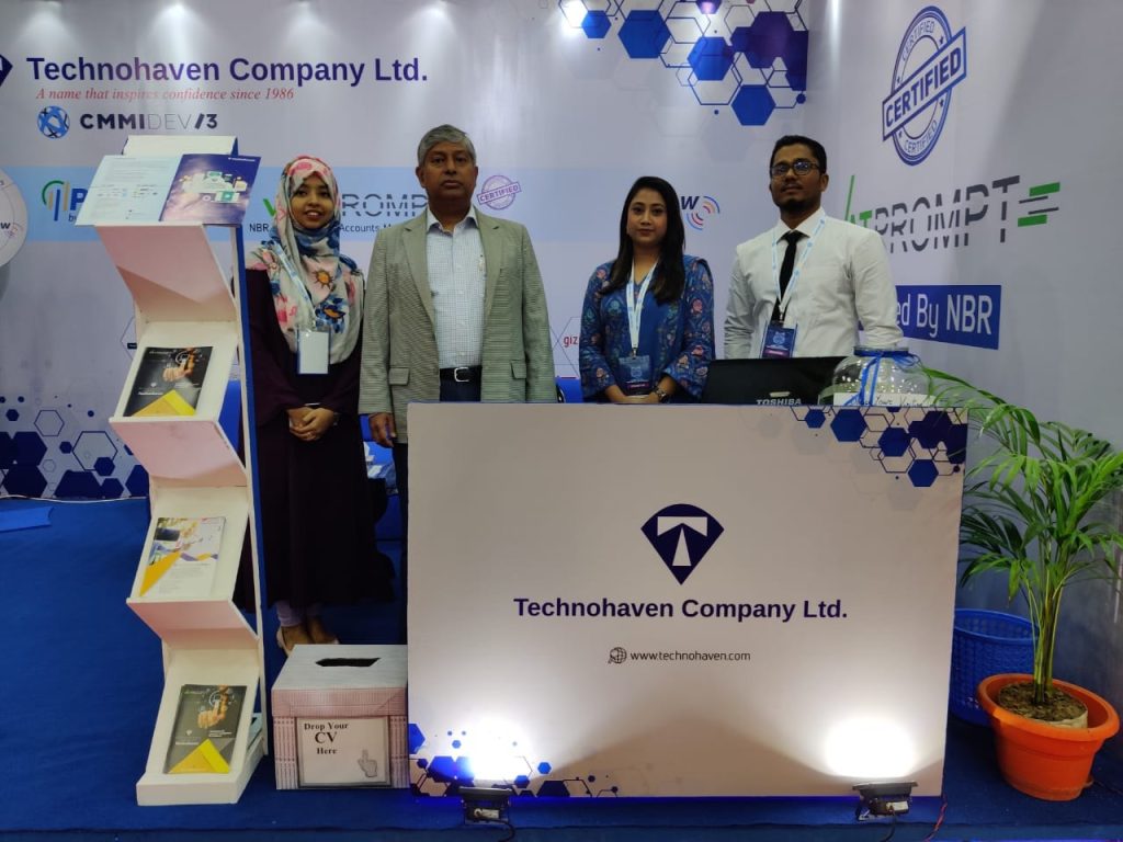 Technohaven Showcased their NBR approved “VATPROMPT” Software as an Exhibitor at BASIS SOFT EXPO 2020